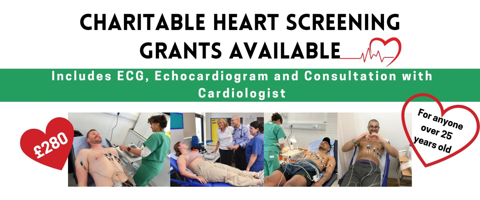 Charitable heart screenings 