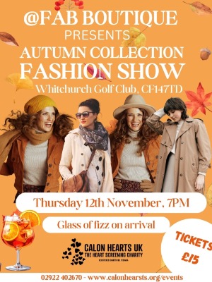 Autumn Fashion Show Cardiff