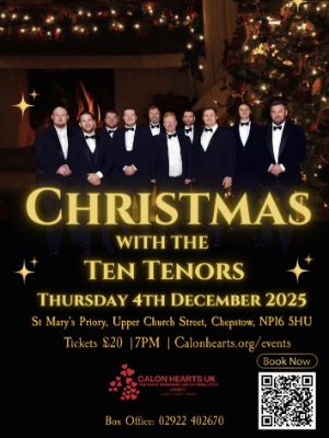 Christmas with the Welsh Ten Tenors -  Chepstow