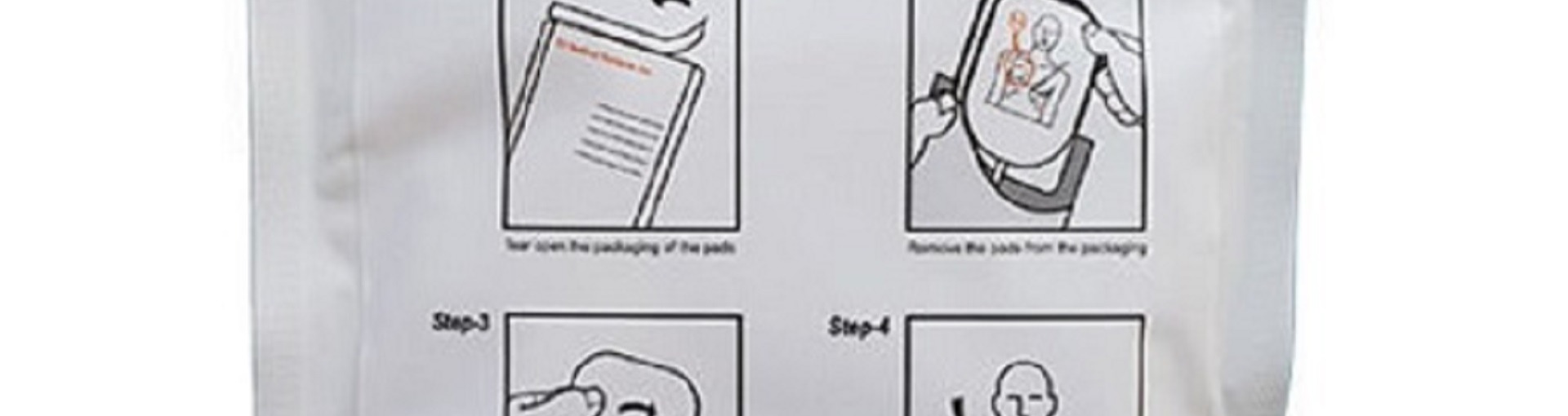 CU Medical Systems iPAD NF1200 Adult Electrode Pads