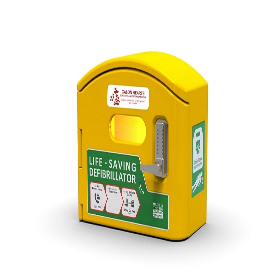 Defib Caddy External Locked Defibrillator Cabinet