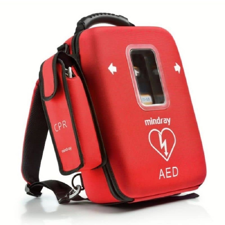 The Mindray AED backpack