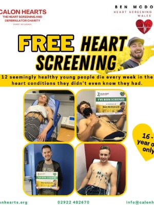 20th October-Aberavon Leisure and Fitness Centre, Port Talbot - FREE Screenig 16-25 Year Olds Only 