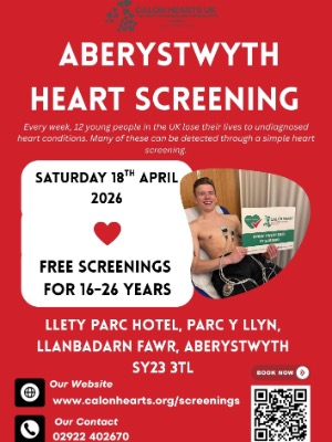 18th April - Llety Parc Hotel Aberystwyth - FREE for 16-26 years old only