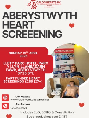 19th April - Llety Parc Hotel Aberystwyth - SUBSIDISED RATE for ages 27 years + over