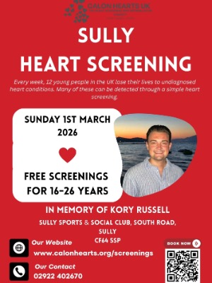 1st March Sully Sports & Social Club FREE for 16-35 years old only IN MEMORY OF KORY RUSSELL