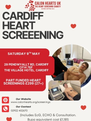 9th May - Village Hotel Cardiff - SUBSIDISED RATE for ages 27 years + over