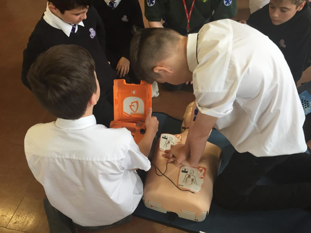 CPR and defibrillator training