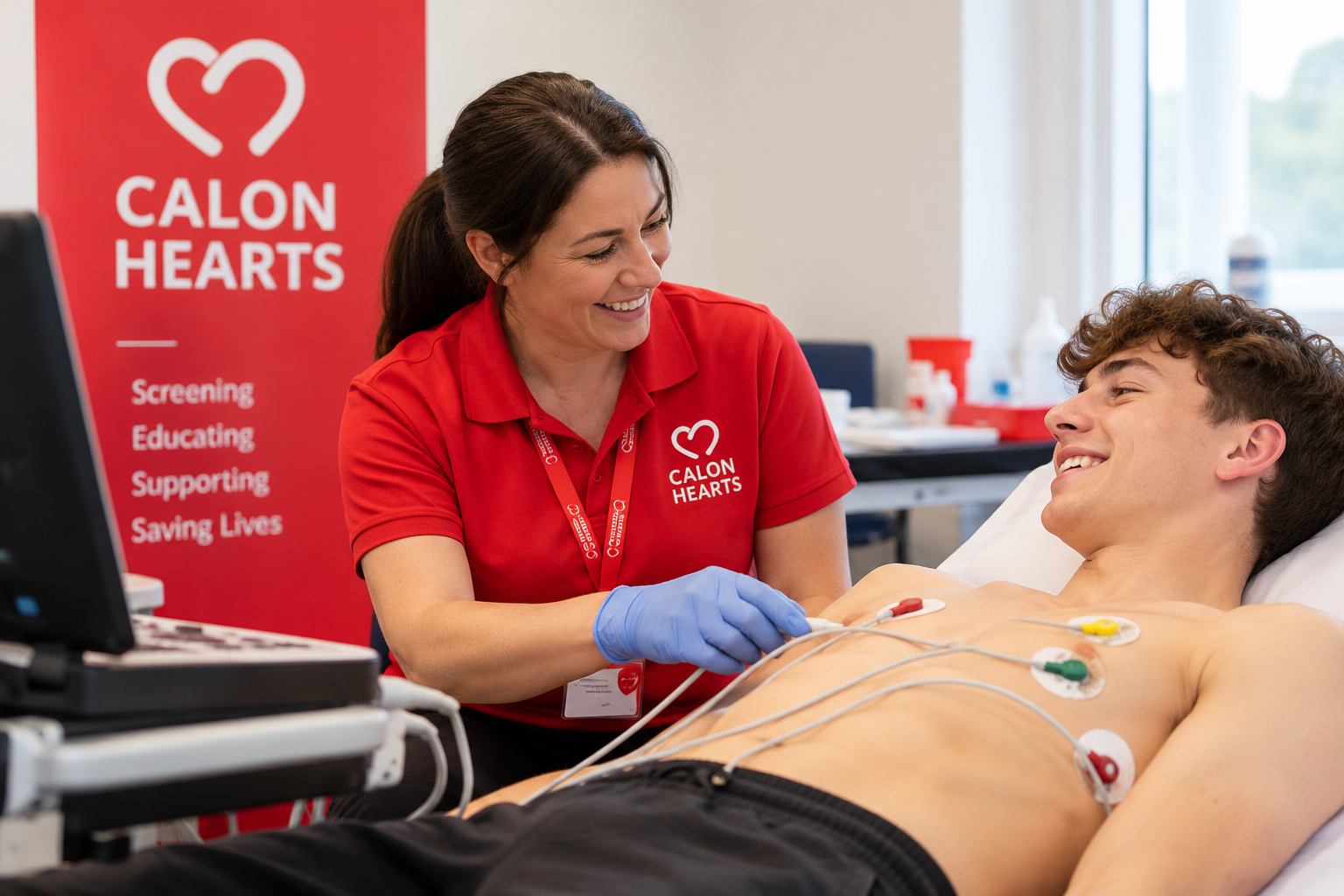 Calon Hearts heart screening