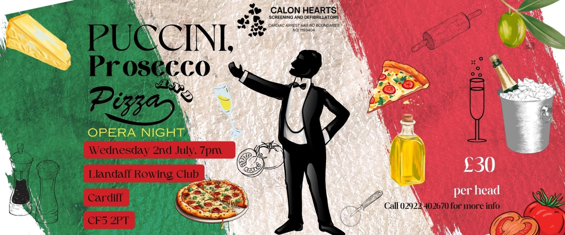 Puccini, Prosecco & Pizza