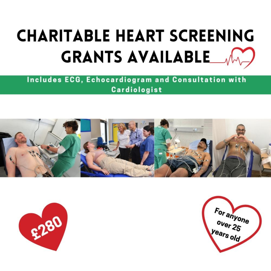 Charitable heart screenings 